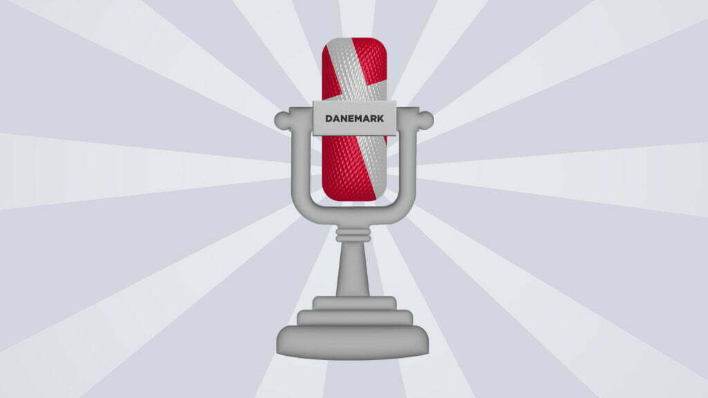 Trophée eurovision Danemark