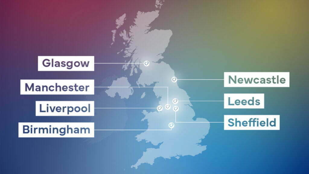 Les 7 villes préselectionnées pour recevoir l'Eurovision 2023