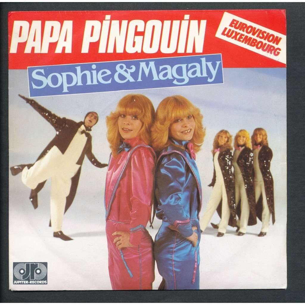 Sophie et Magaly, Papa Pingouin, luxembourg 1980