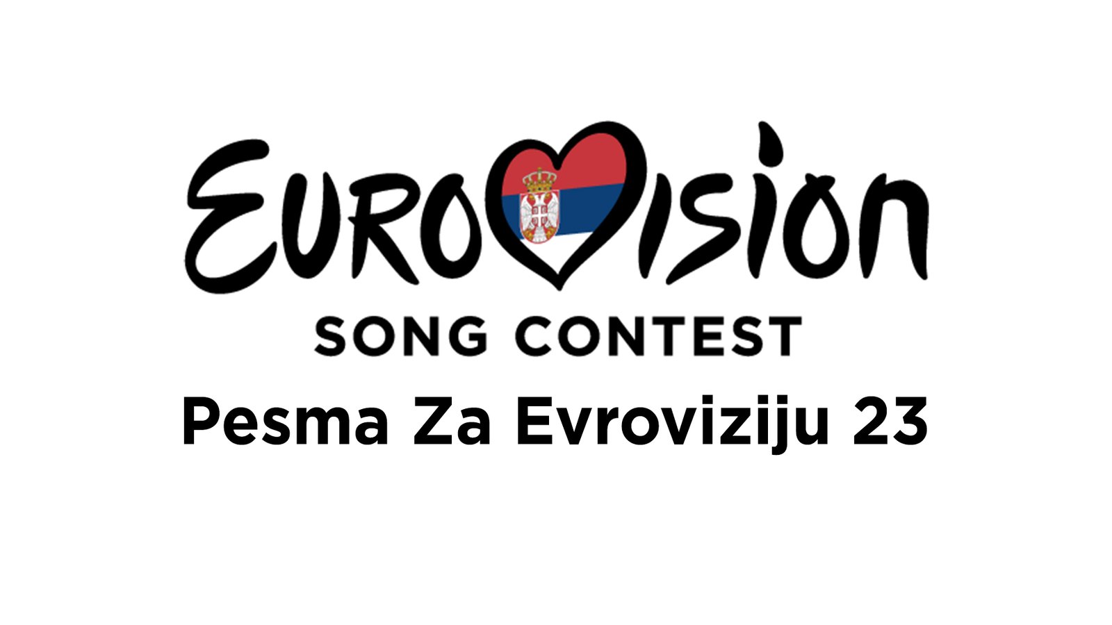 logo Pesma Za Evroviziju 23 sélection du candidat serbe à l'Eurovision
